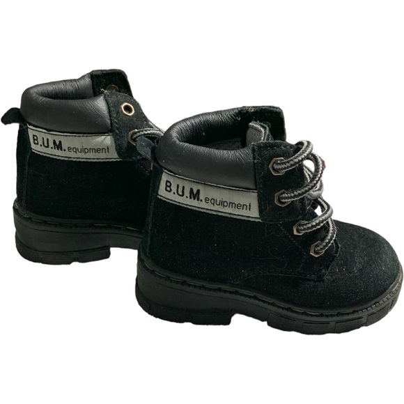 BUM Equipment Black Ankle Booties Size 7 - Picture 2 of 8